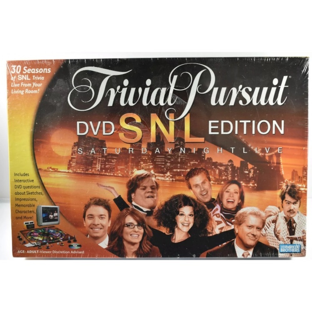TRIVIAL PURSUIT DVD SNL EDITION - NEW!